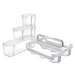 Deflecto - Caddy Organizer with Small Medium and Large Compartments - White