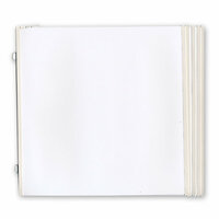 Westrim - Refill Pack - Hinged Pages - Fits 12 x 12 Strap Albums - 10 Pack