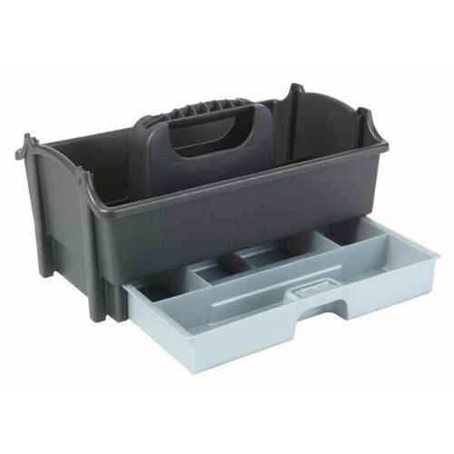 Creative Options - Crafter's Caddy with Drawer - Sparkle Gray and Silver