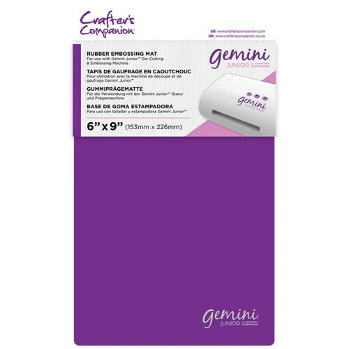 Crafter's Companion - Gemini Jr. - Rubber Embossing Mat