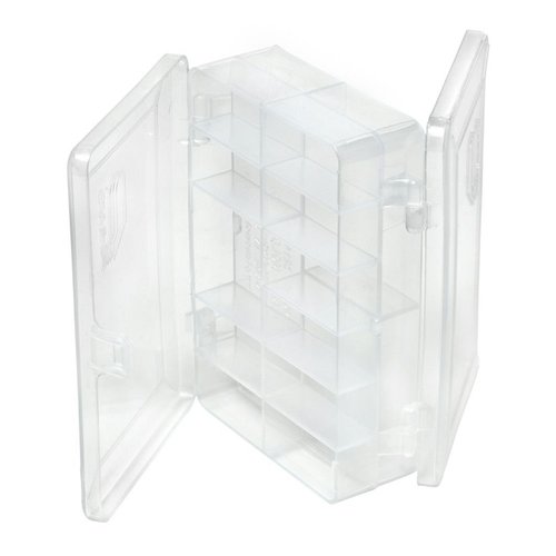 Creative Options - Double-Sided Micro Utility - 14 Compartments - Clear