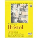 Strathmore - 9 x 12 Bristol Smooth Paper Pad - 20 Sheets