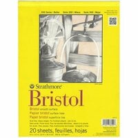 Strathmore - 9 x 12 Bristol Smooth Paper Pad - 20 Sheets