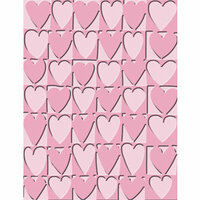 Provo Craft - Cuttlebug - Embossing Folder - Heart Blocks