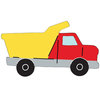 Provo Craft - Cuttlebug - Die Cut - Dump Truck