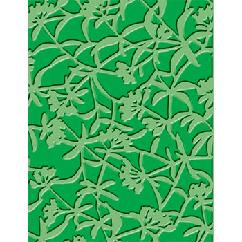 Provo Craft - Cuttlebug - Embossing Folder - Floral Screen
