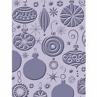 Provo Craft - Cuttlebug - Embossing Folder - Christmas Ornaments