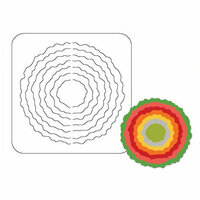 Provo Craft - Coluzzle - Circle Deckle Companion Template