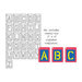 Provo Craft - Coluzzle - Clear Plastic Cutting Template - Stencil Alphabet Set - 26 Pieces