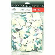 Canson - Photo Corners - Appoximately 240 Per Bag - Confetti