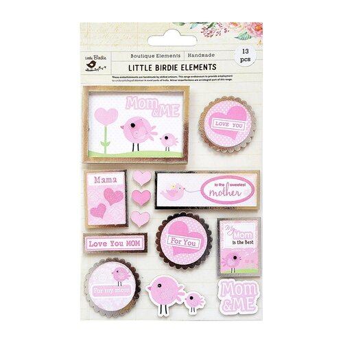 Little Birdie Crafts - Elira Paper Flowers - Shabby Chic