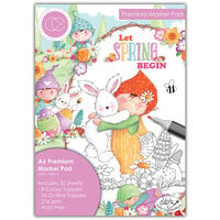 Craft Consortium - Let Spring Begin Collection - A6 Premium Marker Pad