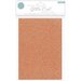 Craft Consortium - The Essential Glitter Card - Non Shedding A4 Glitter Card - Copper