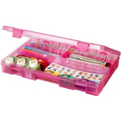 Art Bin - Solutions Box - Raspberry - 3 to 25 Compartments