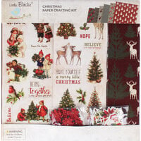 Little Birdie Crafts - 12 X 12 Paper Crafting Kit - Christmas Cheer