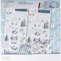 Little Birdie Crafts - 12 X 12 Paper Crafting Kit - Joy Of Winter