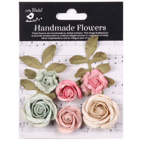 Little Birdie Crafts - Foina Paper Flowers - Embellishments - Fairy Garden