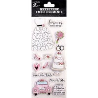 Little Birdie Crafts - Self Adhesive Embellishments - Forever And Ever