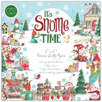 Craft Consortium - Its Snome Time 2 Collection - Christmas -  6 x 6 Paper Pad