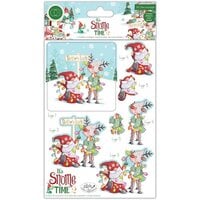 Craft Consortium - Its Snome Time 2 Collection - Christmas - 3D Decoupage Set