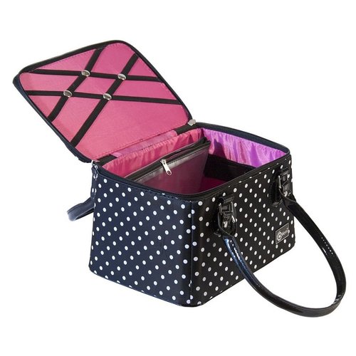 Creative Options - Crafter's Tapered Tote - Multicolor Polka Dots