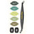 ColorBox Fluid Chalk Ink - Cat&#039;s Eye Stylus Set - Greens