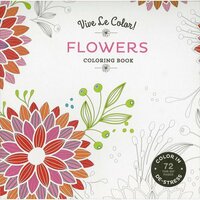 Abrams Books - Vive Le Color - Coloring Book - Flowers