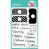 Avery Elle - Clear Acrylic Stamps - All Occasion Tags