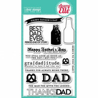 Avery Elle - Clear Acrylic Stamps - The Man