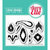 Avery Elle - Clear Acrylic Stamps - Ikat Additions