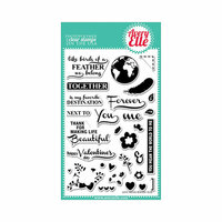 Avery Elle - Clear Acrylic Stamps - Love Notes