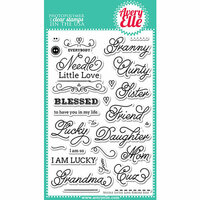 Avery Elle - Clear Acrylic Stamps - Needle Little Love
