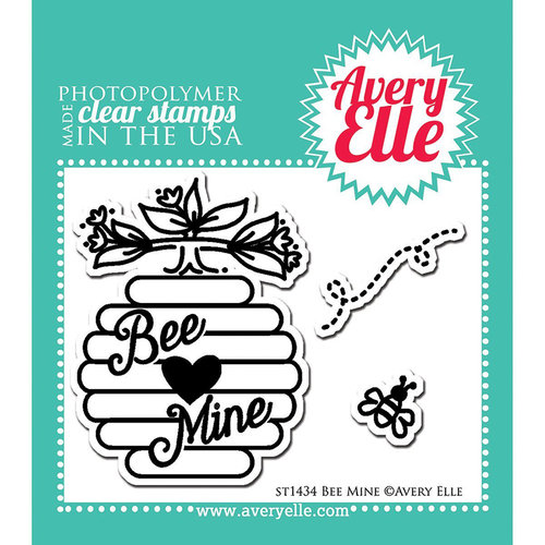 Avery Elle - Clear Acrylic Stamps - Bee Mine