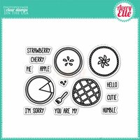 Avery Elle - Clear Acrylic Stamps - Humble Pie