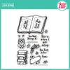 Avery Elle - Clear Acrylic Stamps - This Book