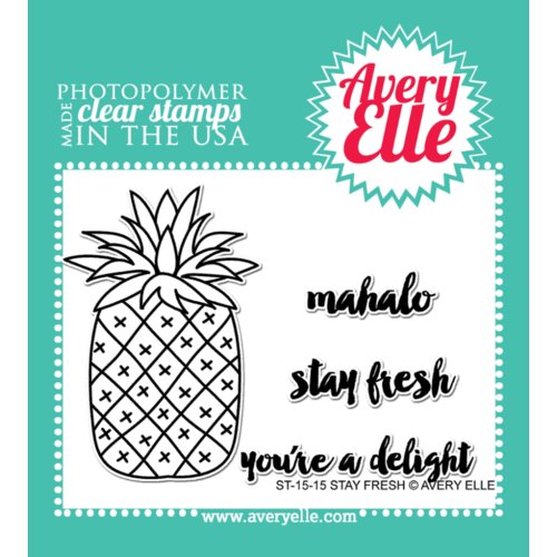 Avery Elle - Clear Acrylic Stamps - Stay Fresh