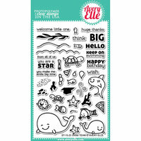 Avery Elle - Clear Acrylic Stamps - Swim Team