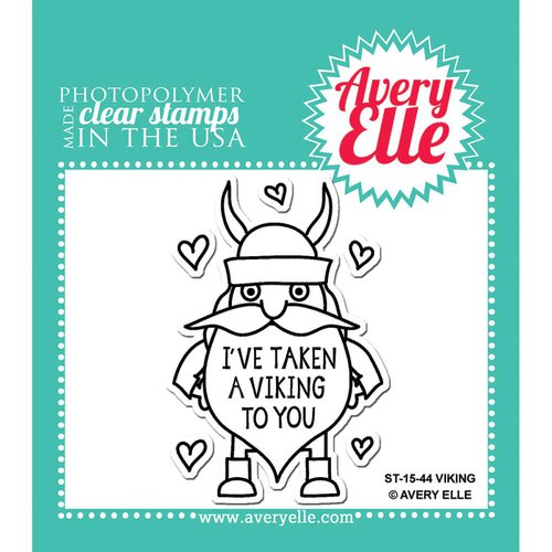 Avery Elle - Clear Acrylic Stamps - Viking