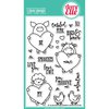 Avery Elle - Clear Acrylic Stamps - Hogs and Kisses