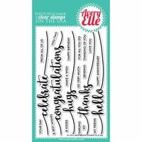 Avery Elle - Clear Photopolymer Stamps - Sentimental