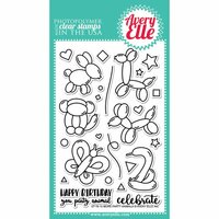 Avery Elle - Clear Acrylic Stamps - More Party Animals