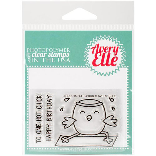 Avery Elle - Clear Acrylic Stamps - Hot Chick