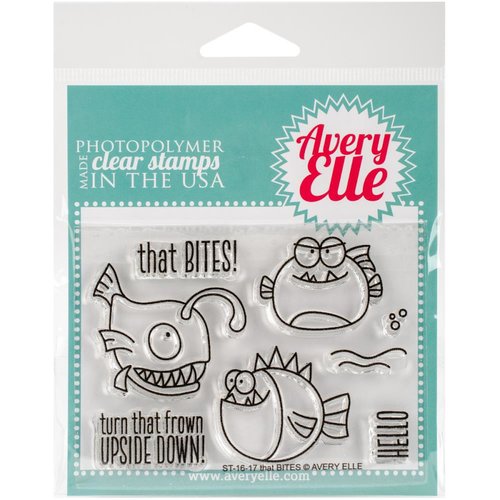 Avery Elle - Clear Photopolymer Stamps - That Bites