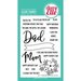 Avery Elle - Clear Photopolymer Stamps - Mom and Dad