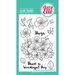 Avery Elle - Clear Photopolymer Stamps - Floral Bouquet