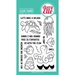 Avery Elle - Clear Acrylic Stamps - Bubbles