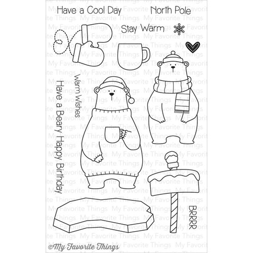 My Favorite Things - Birdie Brown - Clear Acrylic Stamps - Cool Day