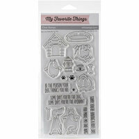 My Favorite Things - Birdie Brown - Clear Acrylic Stamps - You Make My Tail Wag