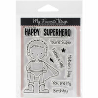 My Favorite Things - Birdie Brown - Clear Acrylic Stamps - Super Boy