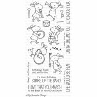 My Favorite Things - Birdie Brown - Clear Acrylic Stamps - Strike Up The Band